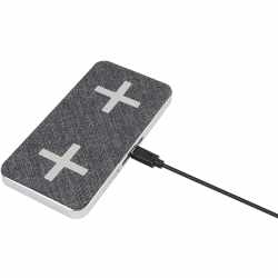 Xtorm Wireless Dual Charging Pad QI Induktions Ladestation magic grau - sehr gut