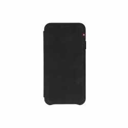 Decoded Slim Wallet Apple iPhone XS Max Leder Schutzh&uuml;lle Flipcase schwarz - wie neu