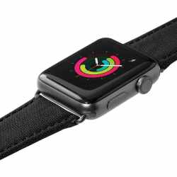 Laut Technical Armband 38/40 mm Nylon Armband Apple Watch Smartwatch schwarz