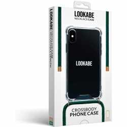 LOOKABE Necklace Case Tasche f&uuml;r iPhone 7/8 Handykette mit Handyh&uuml;lle Emerald gr&uuml;n