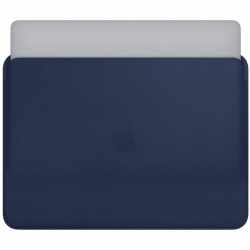 Apple Lederh&uuml;lle f&uuml;r MacBook Pro 13&quot; &amp; MacBook Air Retina mitternachtsblau