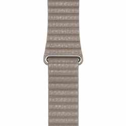 Apple Watch Lederarmband 44mm Large Zusatzarmband stein beige - wie neu