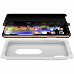 Belkin InvisiGlass Ultra Privacy Displayschutz f&uuml;r iPhone XS Max schwarz