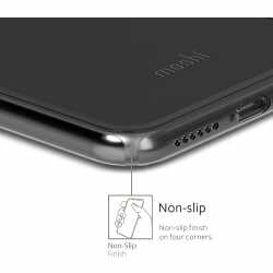 Moshi SuperSkin Apple iPhone X Schutzh&uuml;lle extra d&uuml;nn Case transparent klar
