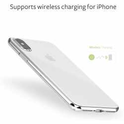 Moshi SuperSkin Apple iPhone X Schutzh&uuml;lle extra d&uuml;nn Case transparent klar