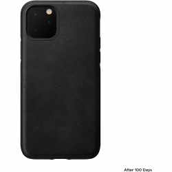 Nomad Rugged Leather Leder Schutzh&uuml;lle Case f&uuml;r iPhone 11 Pro schwarz - neu