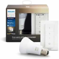 Philips Hue White Ambiance Light Recipe Lampe LED Dimmschalter 9,5W E27 wei&szlig; - neu