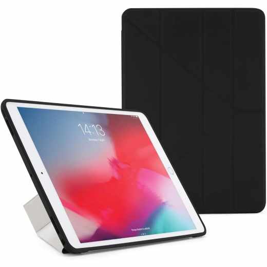 Pipetto Origami Schutzh&uuml;lle f&uuml;r iPad Air 10.5 Zoll (2019) Tableth&uuml;lle schwarz