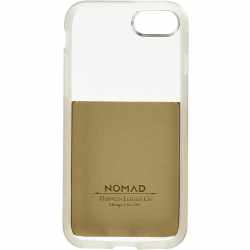 Nomad Clear Case Schutzh&uuml;lle f&uuml;r iPhone 7/8 Handyh&uuml;lle transparent braun