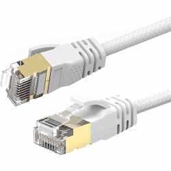 Networx Ethernet Netzwerkkabel STP flach Cat.6 1 Meter...