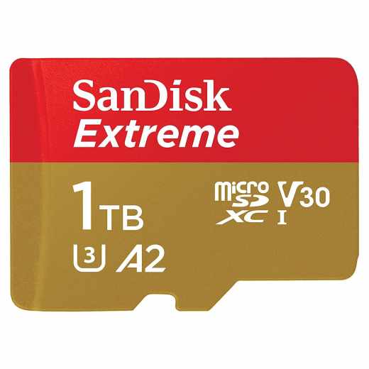 SanDisk Extreme microSDXC 1 TB A2 Speicherkarte 160 MB/s - sehr gut