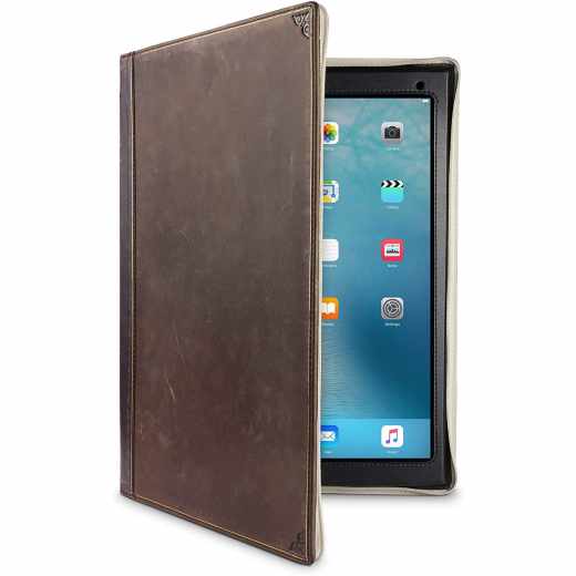 Twelve South BookBook Schutzh&uuml;lle f&uuml;r iPad Pro 12,9 Zoll braun - neu