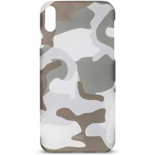Artwizz Rubber Clip Schutzh&uuml;lle f&uuml;r iPhone X Handyh&uuml;lle camouflage
