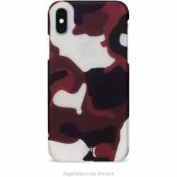 Artwizz Camouflage Clip Schutzh&uuml;lle f&uuml;r iPhone XR camouflage rot - neu