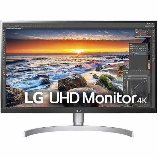 LG 27 Zoll Monitor 4K Bildschirm mit Standfu&szlig; - wie neu