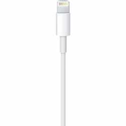 Apple Lightning auf USB-Kabel 1m Daten Ladekabel wei&szlig;