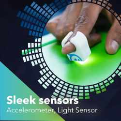 Sphero Specdrums Toys 2 Rings Set musikalische Ringe  LEDs Bluetooth wei&szlig;