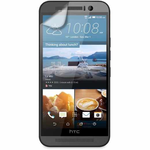 XQISIT Schutzfolie 3Stk f&uuml;r HTC One M9 Displayschutz