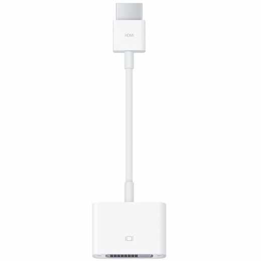 Apple HDMI to DVI Adapter Mac mini MacPro MacBookPro wei&szlig; - wie neu