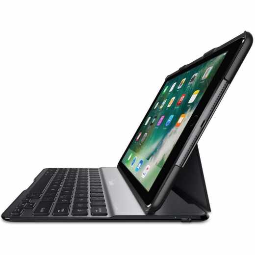 Belkin Tastatur QODE H&uuml;lle iPad Air 9,7 Zoll 2018 Bluetooth schwarz - wie neu