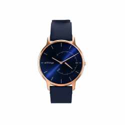 Withings Move Timeless Chic Activity Tracking Watch Fitnessuhr blau rosegold - sehr gut