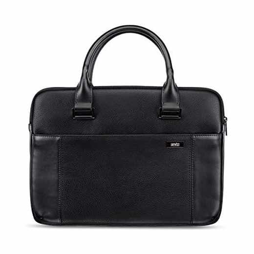 Artwizz Leather Bag Ledertasche f&uuml;r MacBook 13 Zoll Businesstasche schwarz - neu