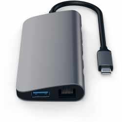 Satechi USB-C Multimedia Adapter 4K HDMI spacegrau - wie neu