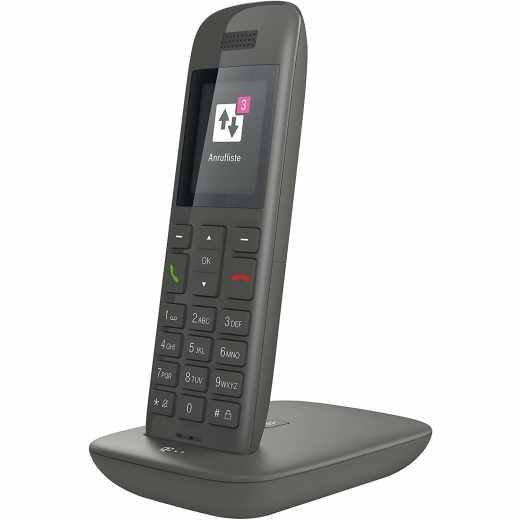 Telekom Speedphone 11 Telefon DECT Mobilteil Basis Anrufbeantworter grafit - sehr gut