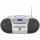 Dual DAB-P 200 Digitalradio mit CD-Player Kassettenrecorder wei&szlig; - wie neu