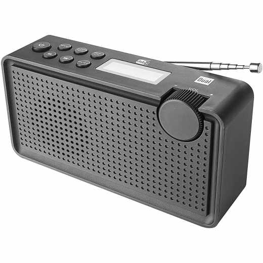 Dual DAB+ Digital Radio UKW Radio wiederaufladbar schwarz - sehr gut