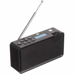 Dual DAB+ Digital Radio UKW Radio wiederaufladbar schwarz - sehr gut