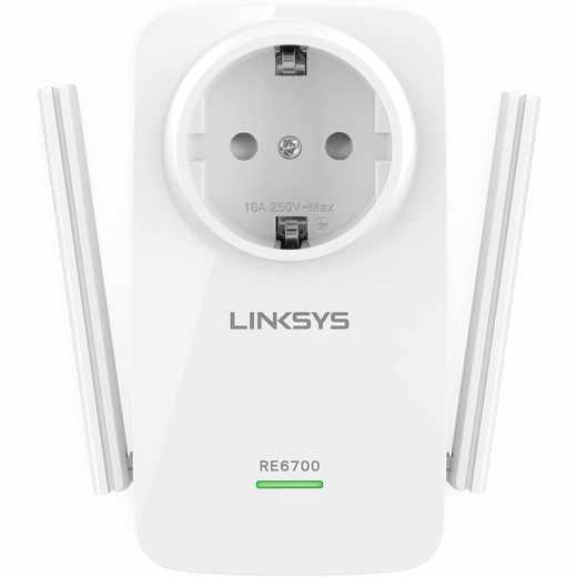 Linksys RE6700 AC1200 Dual-Band WiFi Range Extender WLAN Repeater wei&szlig; - wie neu