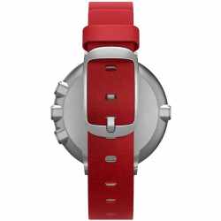 Pebble Time Round Smartwatch Armbanduhr Tracker 44mm rot - neu