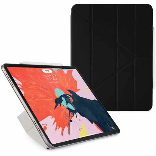 Pipetto Origami Folio Schutzh&uuml;lle f&uuml;r iPadPro 12,9 Zoll 2018 schwarz - sehr gut