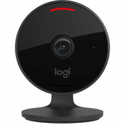 Logitech Circle View Heim &Uuml;berwachungskamera infrarot kabelgebunden graphit - wie neu
