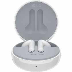 LG Tone Free Earbuds InEar Bluetooth Kopfh&ouml;rer True-Wireless-Kopfh&ouml;rer wei&szlig; - wie neu