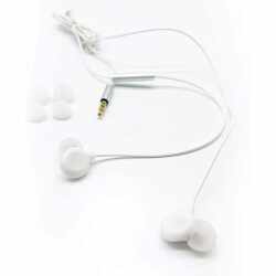 Networx Classic In-Ear-Headset Kopfh&ouml;rer 3,5 mm Klinke wei&szlig;