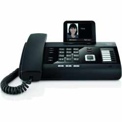 Gigaset DL500A + Mobilteil C430HX AB Telefon DECT Freisprechfunktion schwarz - gut