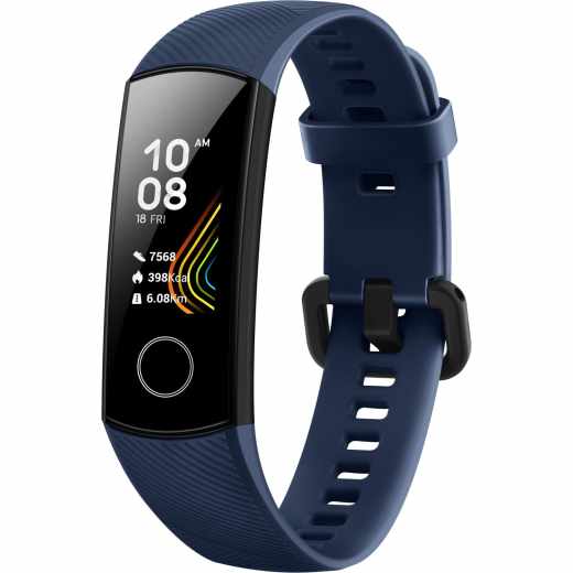 Honor Band 5 Fitness Armband Uhr Aktivit&auml;tstracker Herzfrequenzmesser blau - sehr gut