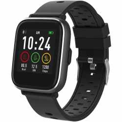 Denver Bluetooth Smartwatch SW-161 Fitnessuhr Fitnesstracker schwarz - sehr gut