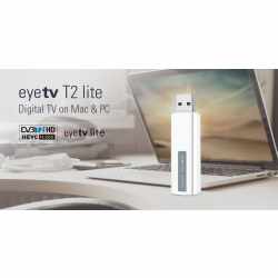 Geniatech EyeTV T2 Lite Externe TV Empf&auml;nger DVB-T2 Stick USB 2.0 wei&szlig; - sehr gut
