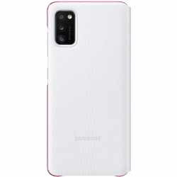 Samsung S View Schutzh&uuml;lle f&uuml;r Galaxy A41 Handyh&uuml;lle Klapph&uuml;lle wei&szlig;