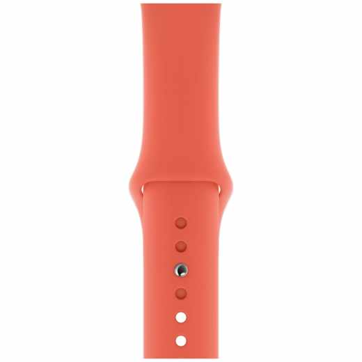 Apple Watch Sportband 44 mm Ersatzarmband Clementine orange - wie neu