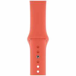 Apple Watch Sportband 44 mm Ersatzarmband Clementine orange - wie neu