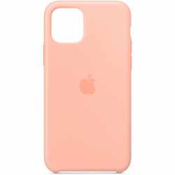 Apple iPhone 11 Pro Silikon Case Schutzh&uuml;lle grapefruit - wie neu