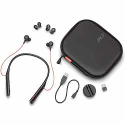 Plantronics Bluetooth Headset Voyager 6200 UC USB Kopfh&ouml;rer schwarz - gut