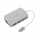 Minix Neo C USB-C Multiport Adapter HDMI Kompatibel Apple MacBook Silber- sehr gut