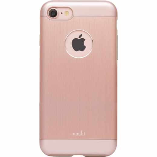 moshi Armour Case Schutzh&uuml;lle iPhone 7 und 8 Handyh&uuml;lle rosa