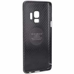 Viversis Carbon Schutzh&uuml;lle Backcover f&uuml;r Samsung Galaxy S9 schwarz - neu