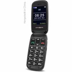swisstone BBM 625 Klapphandy Mobiltelefon 2,4 Zoll rot - sehr gut